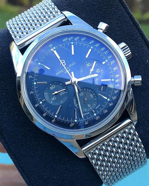 breitling transocean blue replica|breitling transocean chronograph for sale.